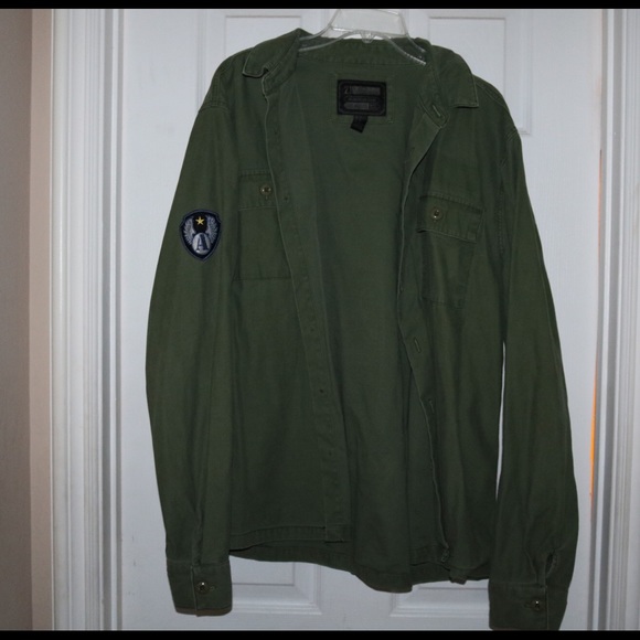 Men's Green Utility Jacket