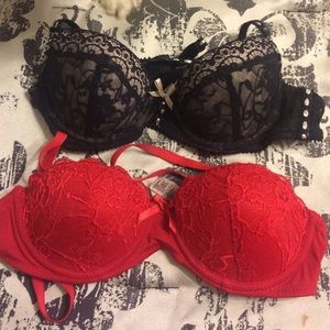 Forever 21 lingerie lace bras