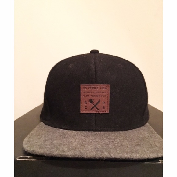 NWOT Us Versus Them 2 Tone Snapback