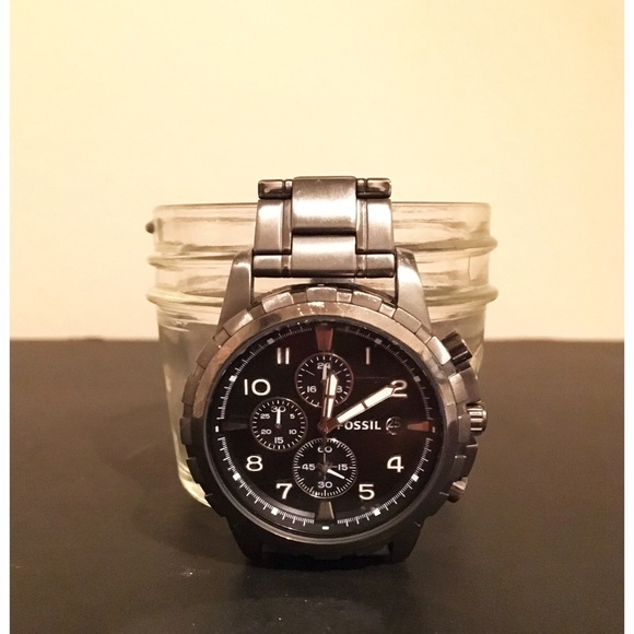 Fossil Men\'s Dean Chronograph-Stainless Steel 40mm main image 3
