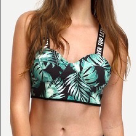 🌸💐Floral Print Lingerie/Crop Top 🌸💐