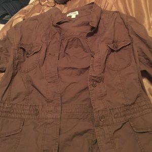 A nice brown army jacket