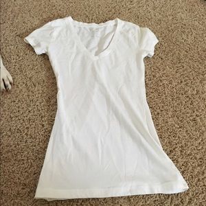 Basic white tee