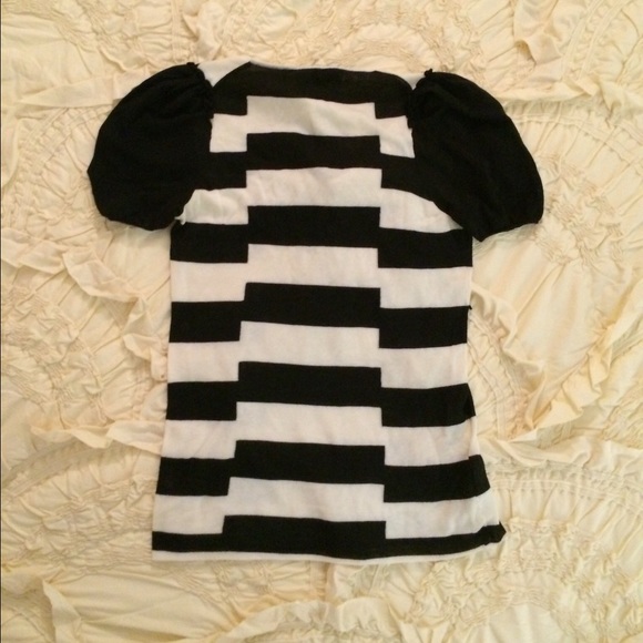 BCBG Knit Sweater with Ribbon - Picture 2 of 4