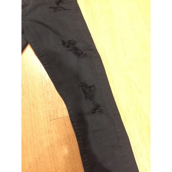 Destroyed Black Denim - image 2