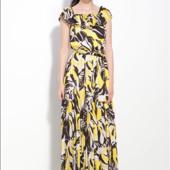 Rachel Zoe "Kendal" Floral Maxi Gown