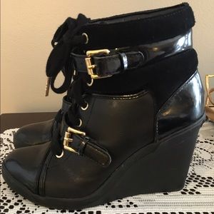 Michael Kors wedge sneakers