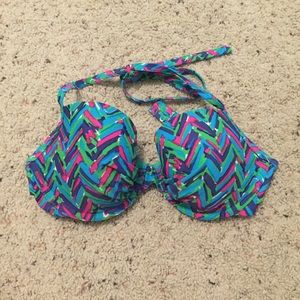 Aerie Multicolored Swim Top🌈