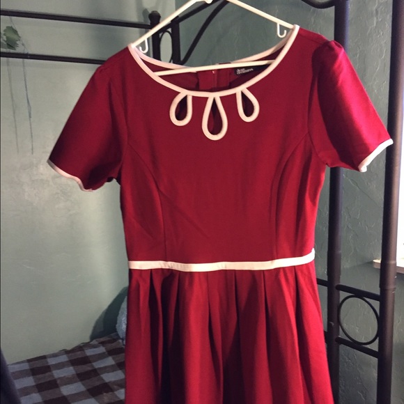 Retro dress with detailing.  EUC