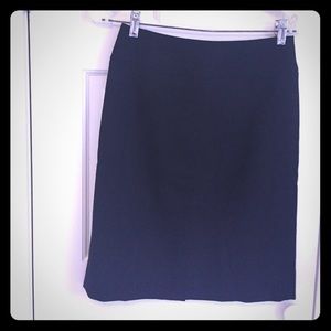 Black Ann Taylor Loft  pencil skirt