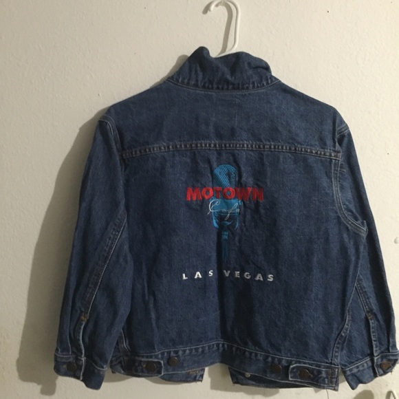 Vintage Las Vegas Motown Denim Jacket