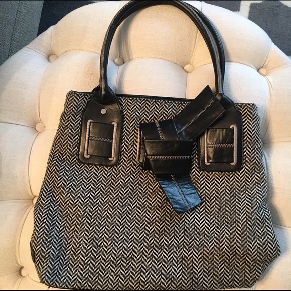 Tommy Hilfiger Herringbone tote bag