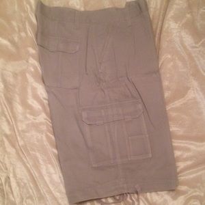 Men's Grey Cargo shorts sz 40
