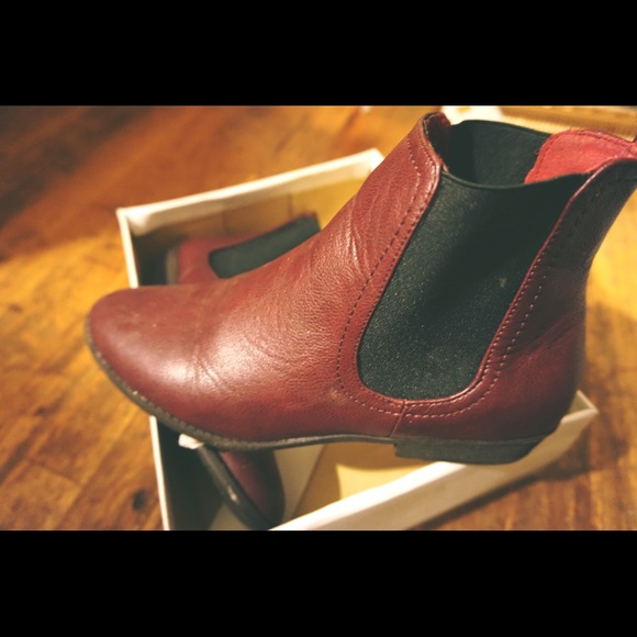 Burgundy Boots