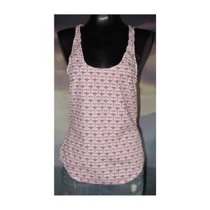 North Face racerback cotton tank top Small