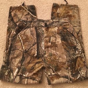 Boys camouflage cargo pants