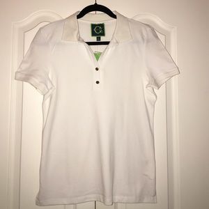 C. Wonder White Polo Shirt