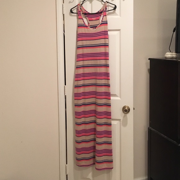 Mossimo striped maxi dress