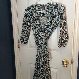 🎈3/4 sleeve wrap dress 🎈