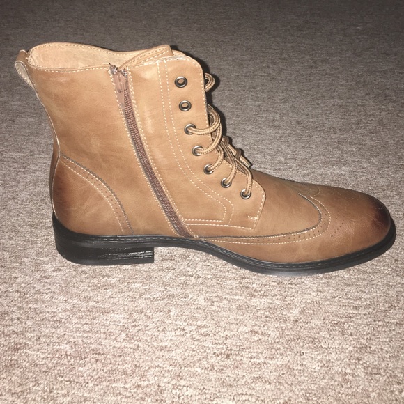 justin men's stampede tan waterproof work boots