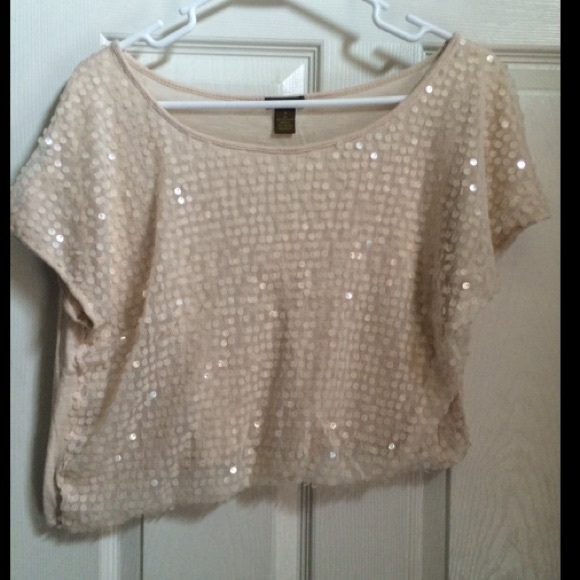 Copper Key from Dillard's crop top