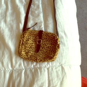 Clare vivier leopard cross body!