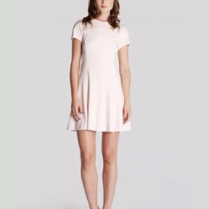 Ted Baker Womens Val Panel Silk Jersey Pink Dress