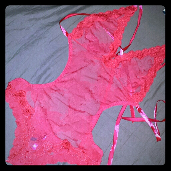 Yandy.com Bright Red Teddy