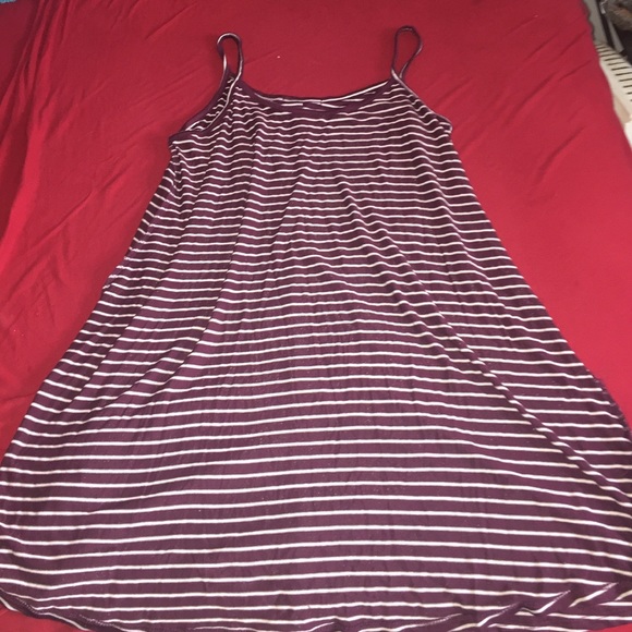 Striped tank dress - Picture 1 of 1