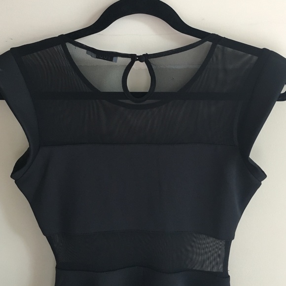 ❗️SOLD❗️BLACK PANNEL DRESS - Picture 3 of 3