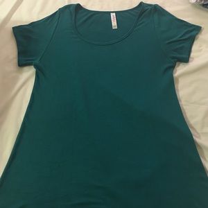 LuLaRoe Classic T - S - teal