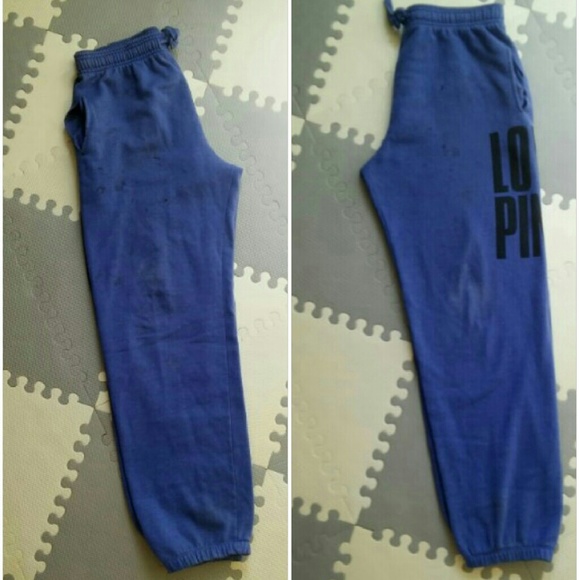 🆚PINK Periwinkle 2012 Fashion Show Campus Sweats - Picture 2 of 3