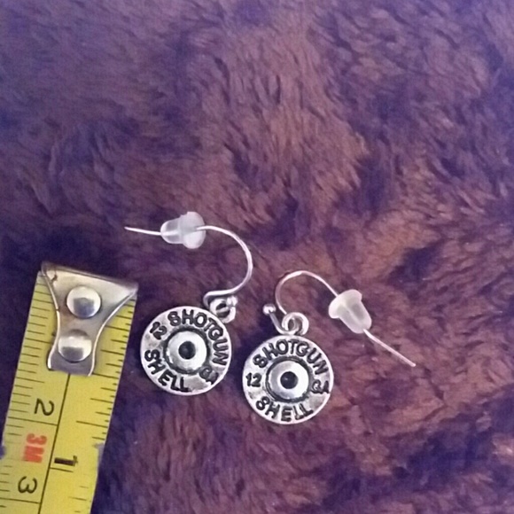 12 GA bullet charm necklace and earrings - Picture 4 of 4