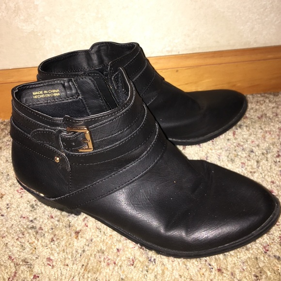Black booties