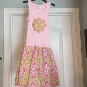 Girls Cotton tank dress