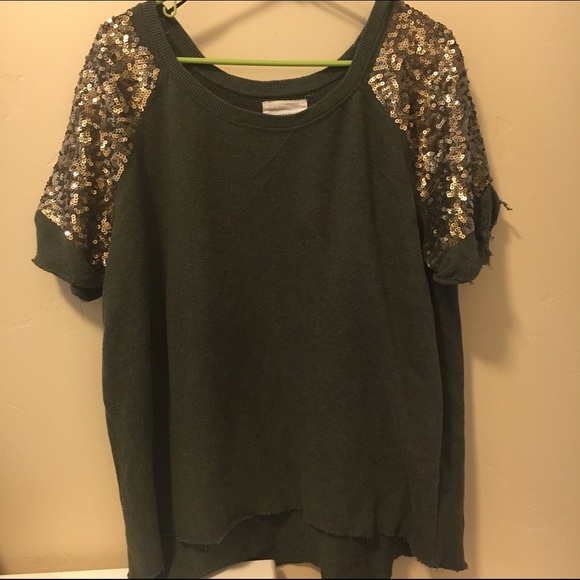 H&M, Semi High Low, Sweater Shirt
