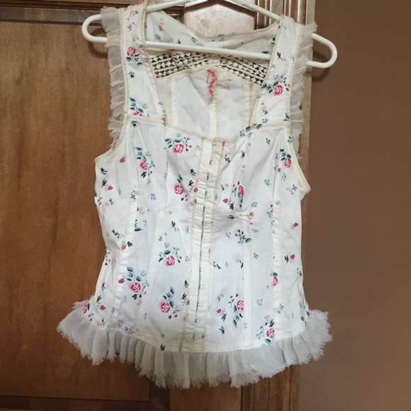 Free people corset tank