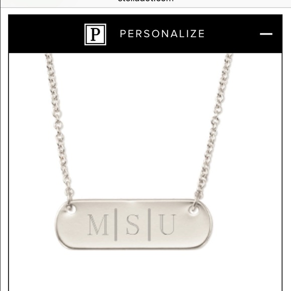 Personalized necklace-silver