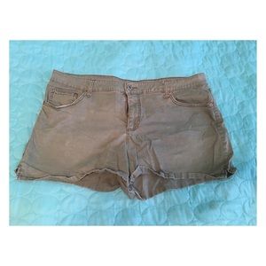 {faded glory} army green shorts