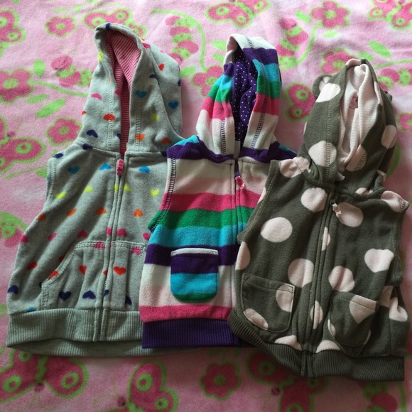 Carter's Fleece Vest Bundle