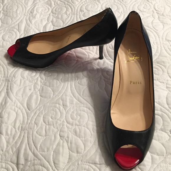Christian Louboutin heels. Size 39 1/2. Read below