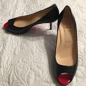 Christian Louboutin heels. Size 39 1/2. Read below