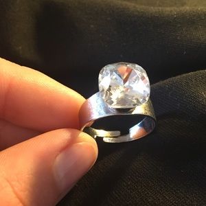 Swarovski crystal ring