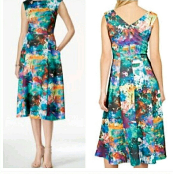 Betsey Johnson tea length dress