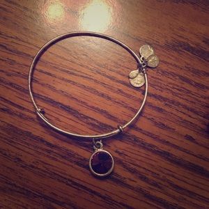 Alex and Ani Amethyst bracelet