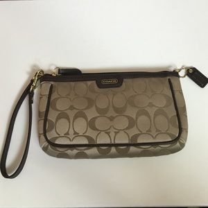 Brand new Coach wristlet /clutch