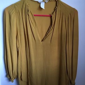 Mustard Blouse