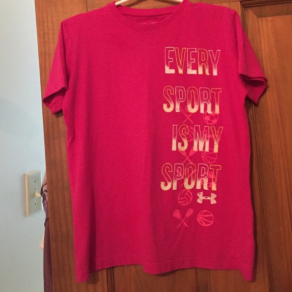 Kids under armor heat gear tshirt