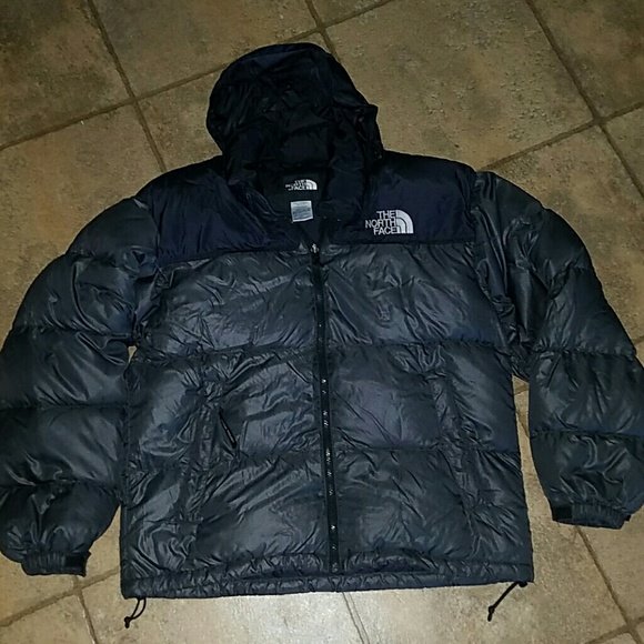 The North Face Jackets & Blazers - Men's North Face sz medium down coat blk/gray