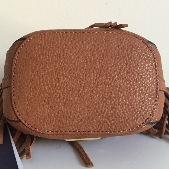 ❌SOLD❌Rebecca Minkoff Fringe Micro Lexi Almond - Picture 4 of 4